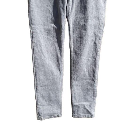 A.P.C. Jean Droit Mid Rise Straight Leg 5 Pocket Jeans Gray Sz 26 - Picture 6 of 10